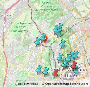 Mappa Via Francesco Crucitti, 00168 Roma RM, Italia (2.46211)