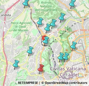 Mappa Via Francesco Crucitti, 00168 Roma RM, Italia (2.32385)