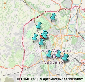 Mappa Via Francesco Crucitti, 00168 Roma RM, Italia (3.03167)