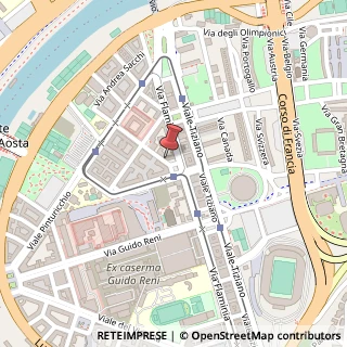 Mappa Via Giuseppe Sacconi, 4, 00196 Roma, Roma (Lazio)