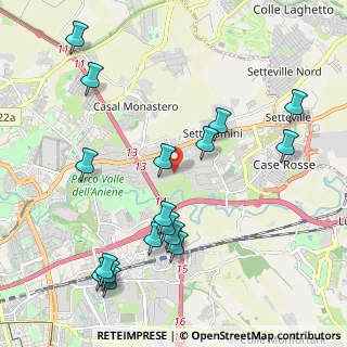 Mappa Via Carciano, 00131 Roma RM, Italia (2.53882)