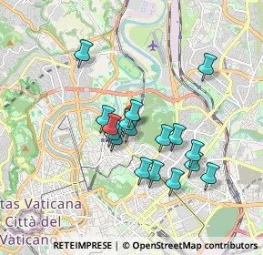 Mappa Via Tommaso Salvini, 00197 Roma RM, Italia (1.56647)