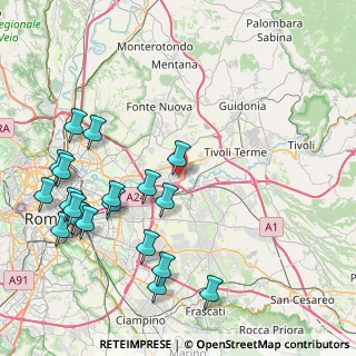 Mappa Via Santa Croce di Magliano, 00131 Roma RM, Italia (10.5345)