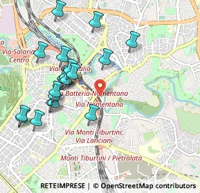 Mappa Via Val Brembana, 00141 Roma RM, Italia (1.0835)