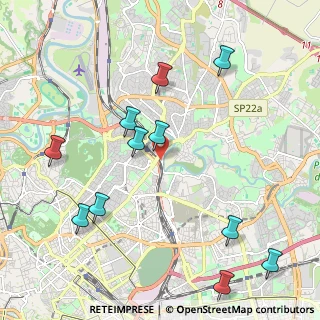 Mappa Via Val Brembana, 00141 Roma RM, Italia (2.55091)