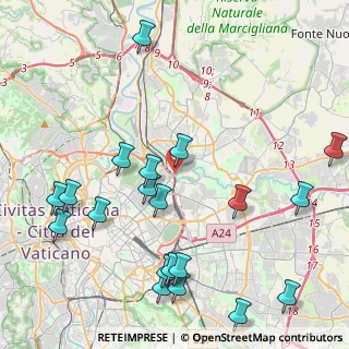 Mappa Via Val Brembana, 00141 Roma RM, Italia (5.4905)