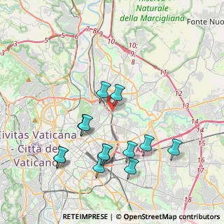 Mappa Via Val Brembana, 00141 Roma RM, Italia (4.31692)