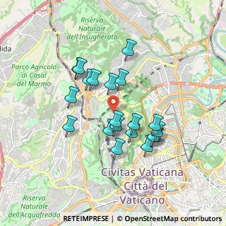 Mappa Via Luigi Gherzi, 00136 Roma RM, Italia (1.607)