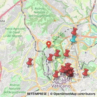 Mappa Via Luigi Gherzi, 00136 Roma RM, Italia (2.73438)