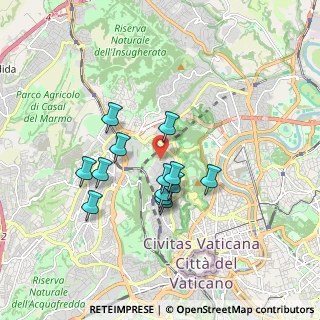 Mappa Via Luigi Gherzi, 00136 Roma RM, Italia (1.53846)