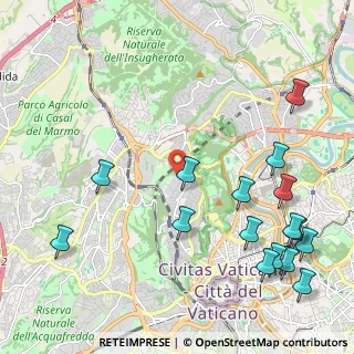 Mappa Via Luigi Gherzi, 00136 Roma RM, Italia (2.9275)
