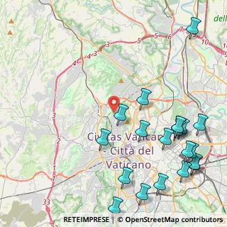 Mappa Via Luigi Gherzi, 00136 Roma RM, Italia (5.9635)