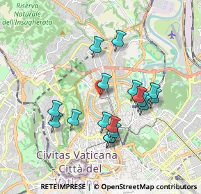 Mappa Via Luigi Poletti, 00196 Roma RM, Italia (1.76647)