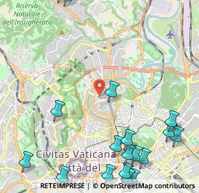 Mappa Piazza Antonio Mancini, 00100 Roma RM, Italia (3.32833)