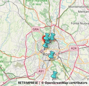 Mappa Piazza Antonio Mancini, 00196 Roma RM, Italia (4.60333)
