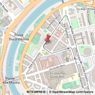 Mappa Piazza Antonio Mancini, 4, 00196 Roma, Roma (Lazio)