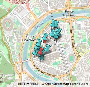 Mappa Piazza Antonio Mancini, 00196 Roma RM, Italia (0.294)