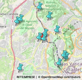Mappa Via Francesco Roncati, 00168 Roma RM, Italia (2.19917)