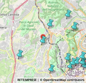 Mappa Via Mariano Luigi Patrizi, 00168 Roma RM, Italia (3.49824)