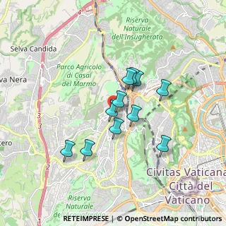Mappa Via Francesco Roncati, 00168 Roma RM, Italia (1.40455)