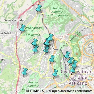 Mappa Via Mariano Luigi Patrizi, 00168 Roma RM, Italia (1.97688)