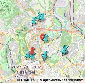 Mappa Via De Coubertin, 00196 Roma RM, Italia (1.93)