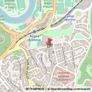 Mappa Via Porro Gian Giacomo, 15, 00197 Roma, Roma (Lazio)