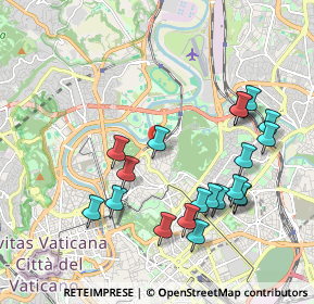 Mappa Via Eugenio Vajna, 00197 Roma RM, Italia (2.203)