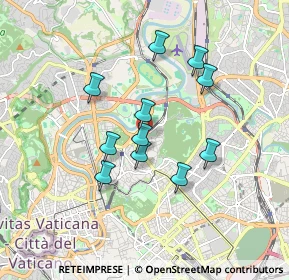 Mappa Via Eugenio Vajna, 00197 Roma RM, Italia (1.54818)