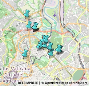 Mappa Via Eugenio Vajna, 00197 Roma RM, Italia (1.318)