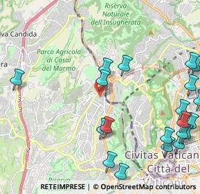 Mappa Via Castelbianco, 00168 Roma RM, Italia (3.044)