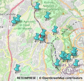 Mappa Via Castelbianco, 00168 Roma RM, Italia (2.545)