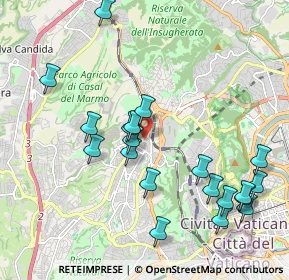 Mappa Via Castelbianco, 00168 Roma RM, Italia (2.306)