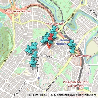 Mappa Piazza Gimma, 00199 Roma RM, Italia (0.3475)
