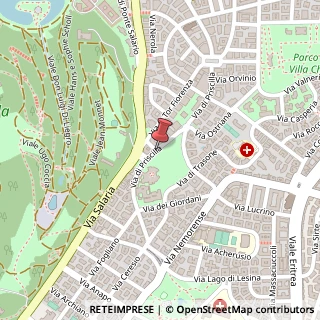 Mappa Via di priscilla, 00199 Roma, Roma (Lazio)