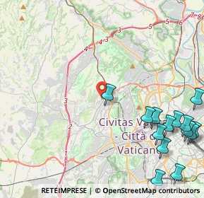 Mappa Via Serafino Biffi, 00168 Roma RM, Italia (6.574)