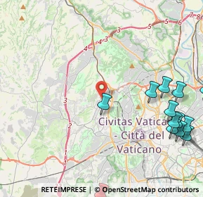 Mappa Via Serafino Biffi, 00168 Roma RM, Italia (6.14692)