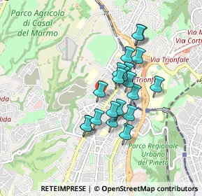 Mappa Via Serafino Biffi, 00168 Roma RM, Italia (0.7165)