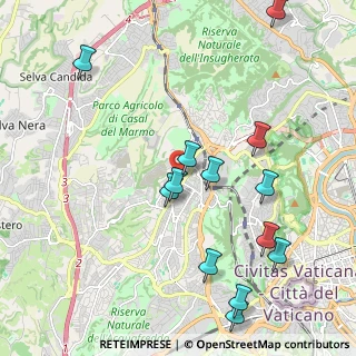 Mappa Via Serafino Biffi, 00168 Roma RM, Italia (2.45923)