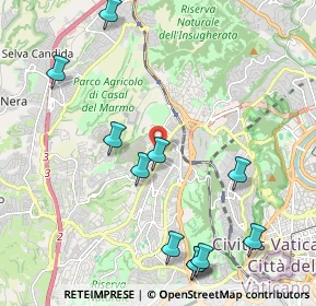 Mappa Via Serafino Biffi, 00168 Roma RM, Italia (2.59455)