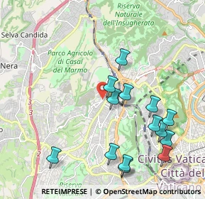 Mappa Via Serafino Biffi, 00168 Roma RM, Italia (2.32143)