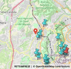 Mappa Via Serafino Biffi, 00168 Roma RM, Italia (3.08941)