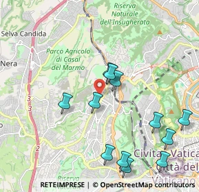 Mappa Via Serafino Biffi, 00168 Roma RM, Italia (2.33083)