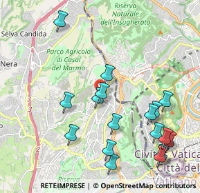 Mappa Via Serafino Biffi, 00168 Roma RM, Italia (2.40824)