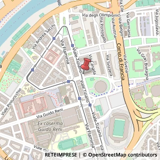 Mappa Viale Tiziano, 70, 00196 Roma, Roma (Lazio)
