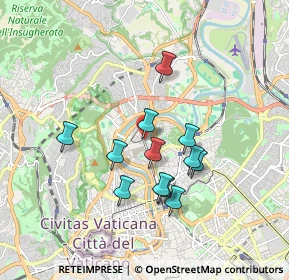 Mappa Via Rabirio, 00196 Roma RM, Italia (1.57833)