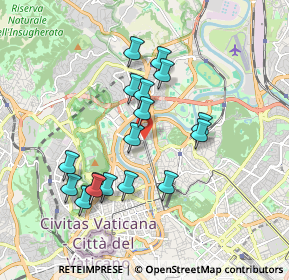 Mappa Via Rabirio, 00196 Roma RM, Italia (1.78294)