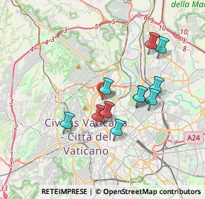 Mappa Via Rabirio, 00196 Roma RM, Italia (3.28455)