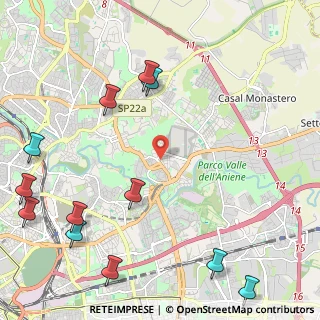 Mappa Via Celso Ulpiani, 00156 Roma RM, Italia (3.25167)
