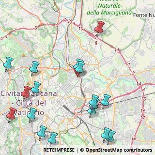 Mappa Via Scirè, 00199 Roma RM, Italia (6.04471)